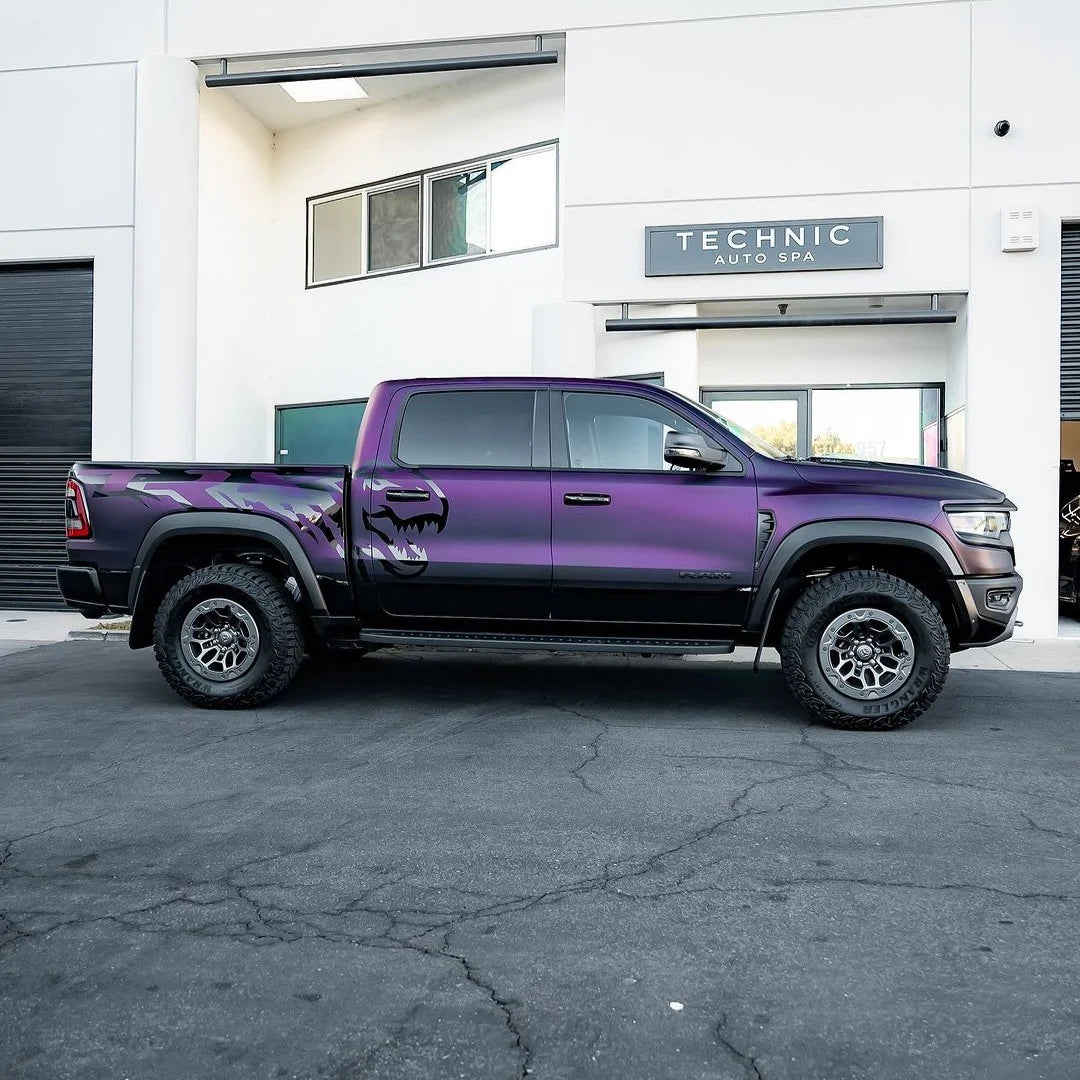 SATIN MIDNIGHT PURPLE