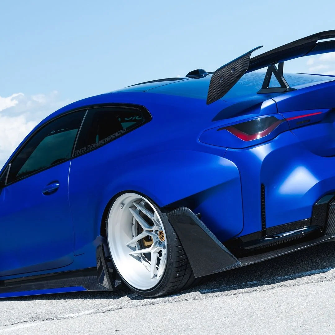 SATIN LIQUID METALLIC AZURE BLUE