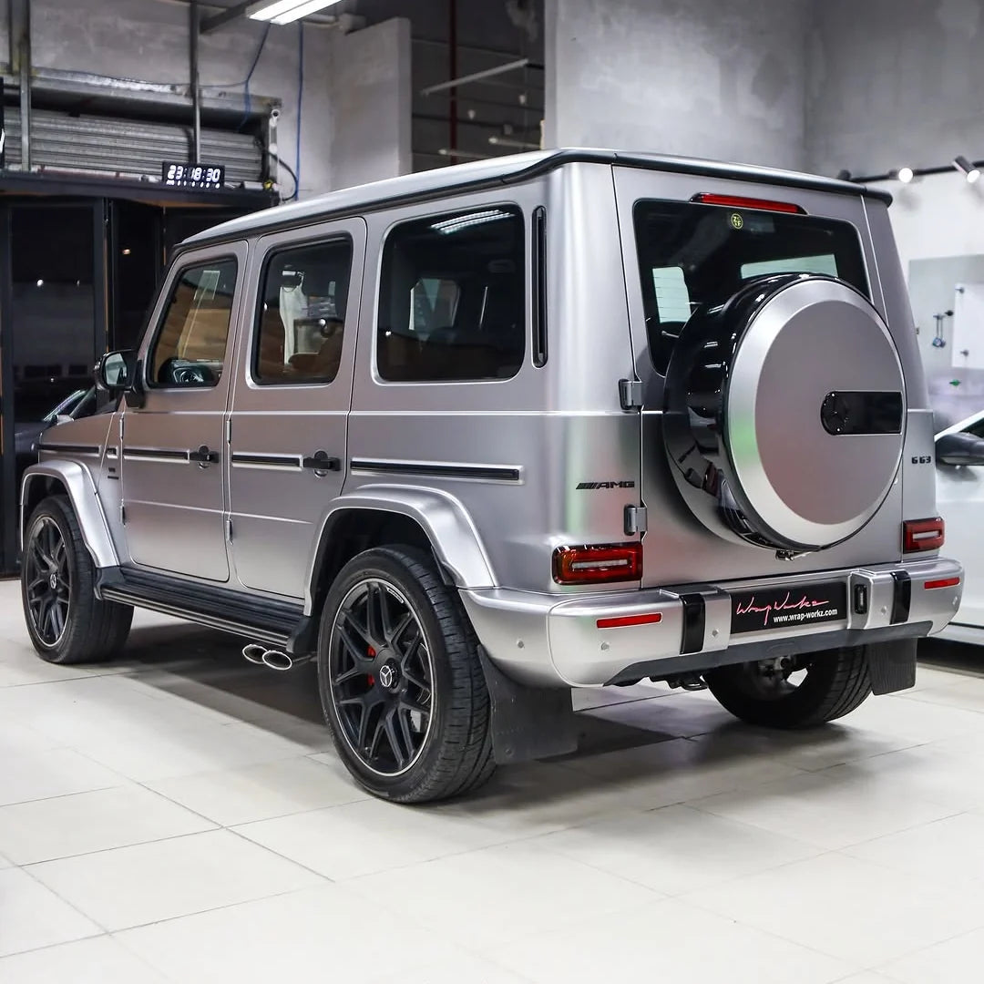 FROZEN SATIN METALLIC GREY