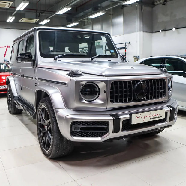 FROZEN SATIN METALLIC GREY