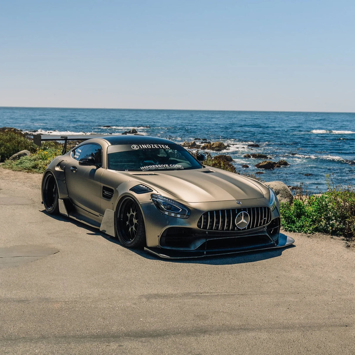 SATIN LIQUID METALLIC TITANIUM