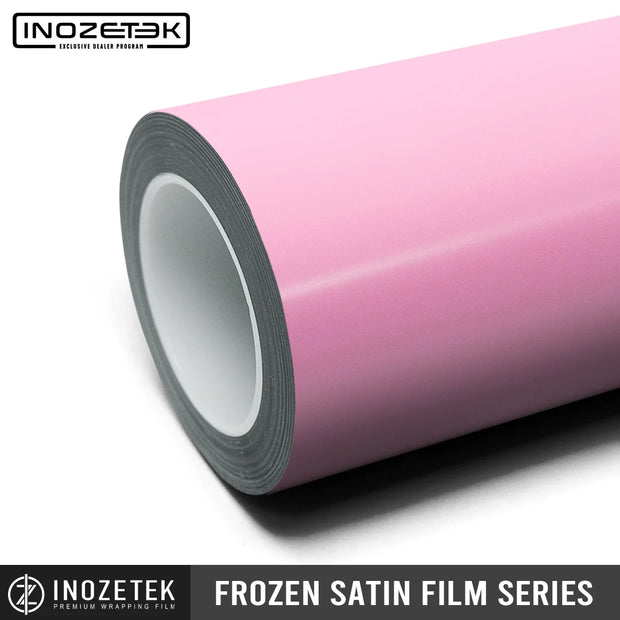 FROZEN SATIN BUBBLEGUM PINK