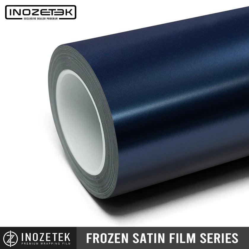 FROZEN SATIN METALLIC NAVY