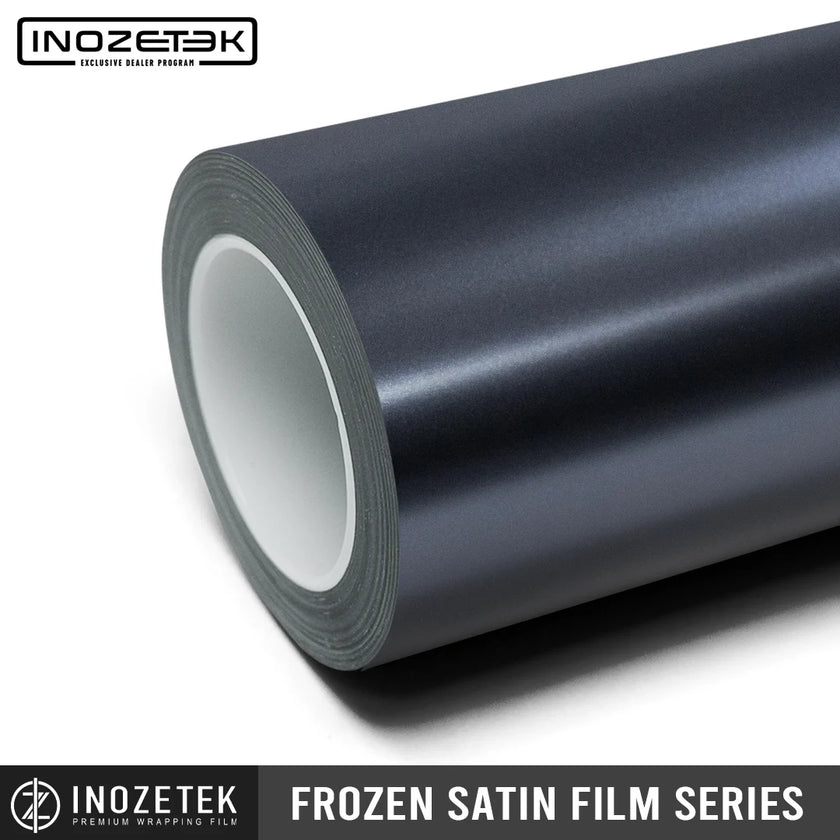 FROZEN SATIN METALLIC CHARCOAL BLUE