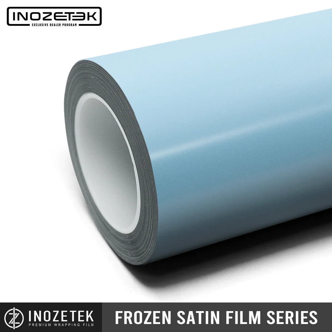 FROZEN SATIN SNOW BLUE