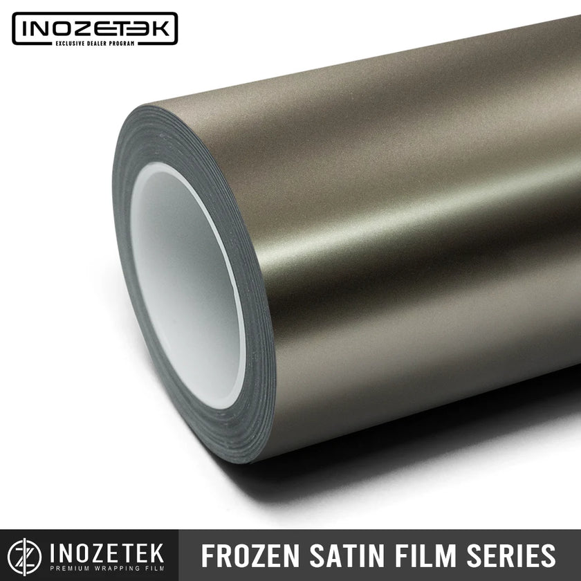 FROZEN SATIN METALLIC ALUMINUM GREY
