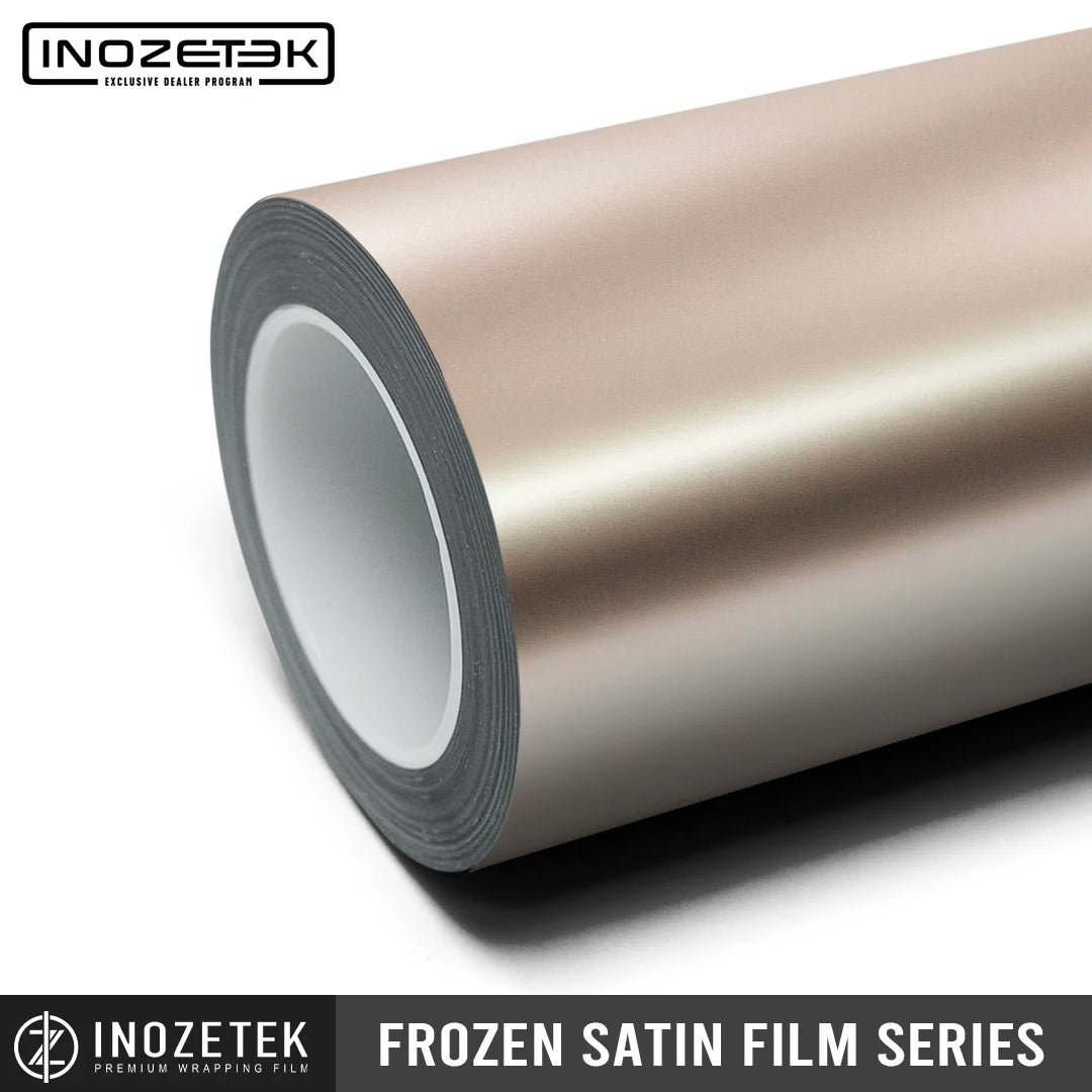 FROZEN SATIN LIQUID METALLIC CHAMPAGNE