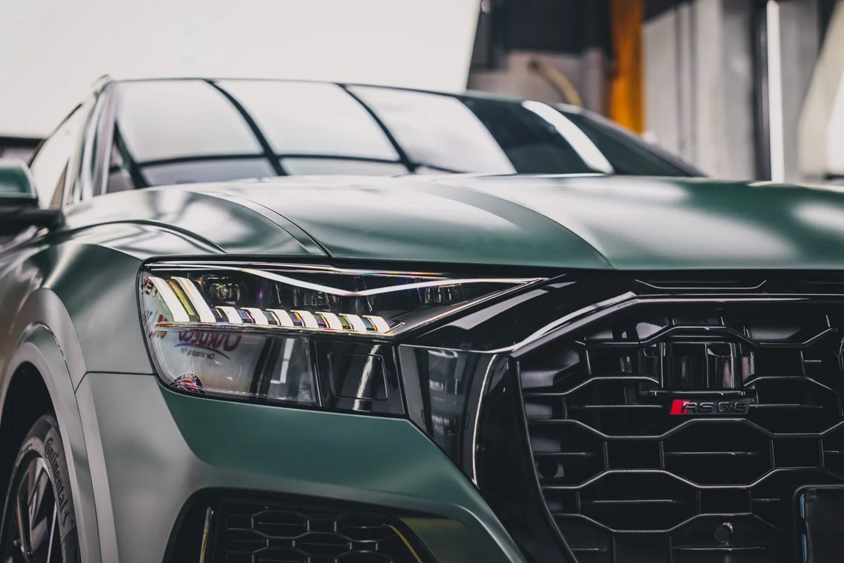 FROZEN SATIN RACING GREEN