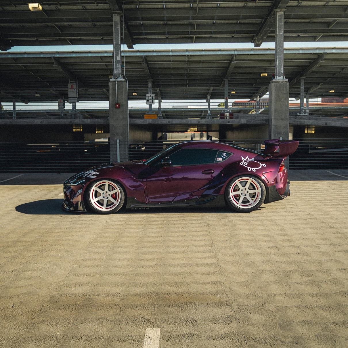 BUNNY ONE PURPLE METALLIC