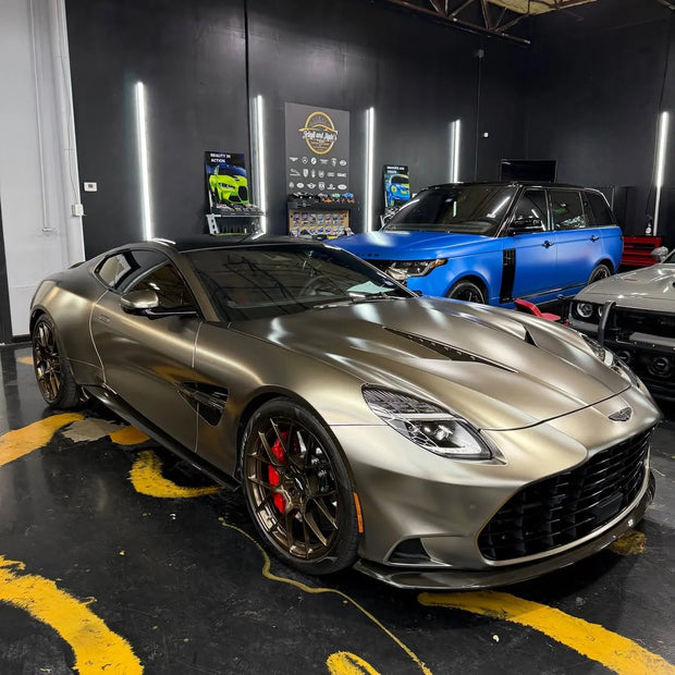 FROZEN SATIN METALLIC ALUMINUM GREY