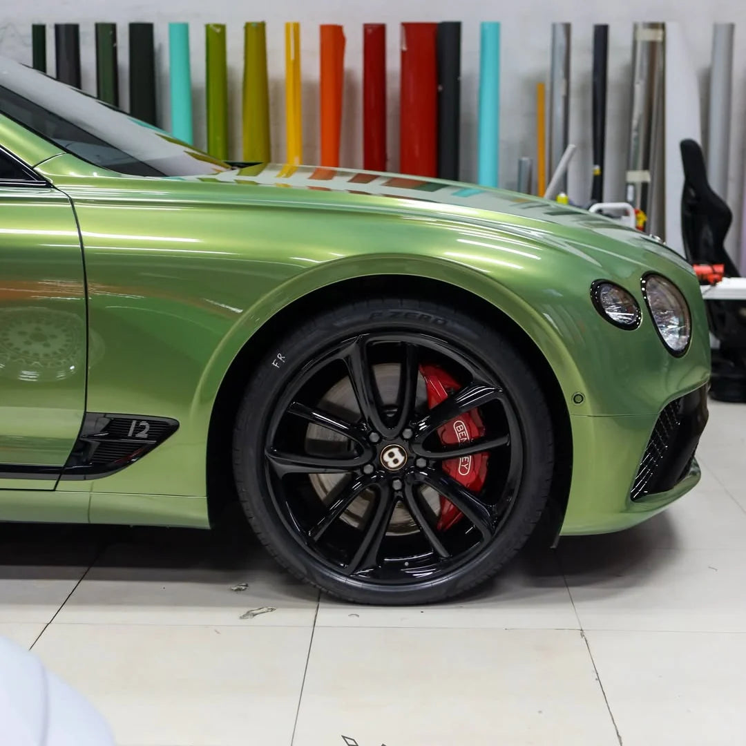 GLOSS METALLIC GOLDEN GREEN
