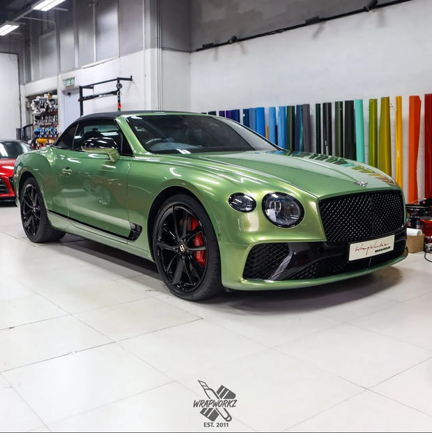 GLOSS METALLIC GOLDEN GREEN